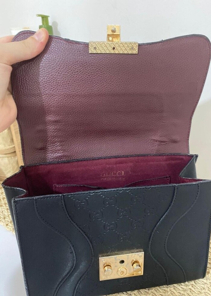 Gucci siyah çanta  - Görsel 2