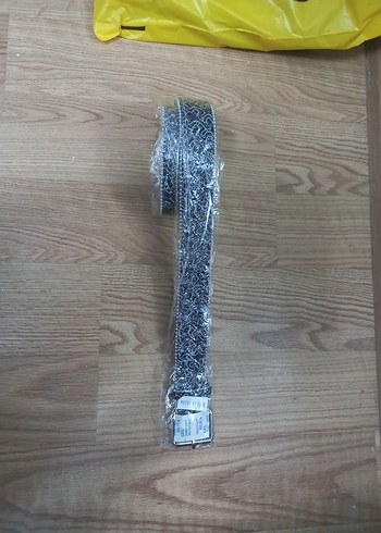 Beden Payetli Yılan Desenli Kadın El Zinciri