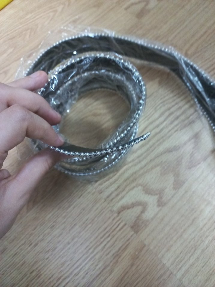 Payetli Yılan Desenli Kadın El Zinciri - Görsel 2