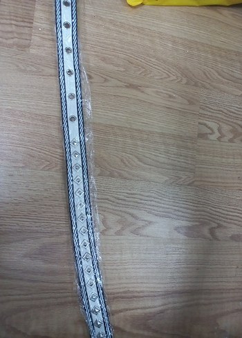 Gri Rock Punk Kadın Kemer - Görsel 3