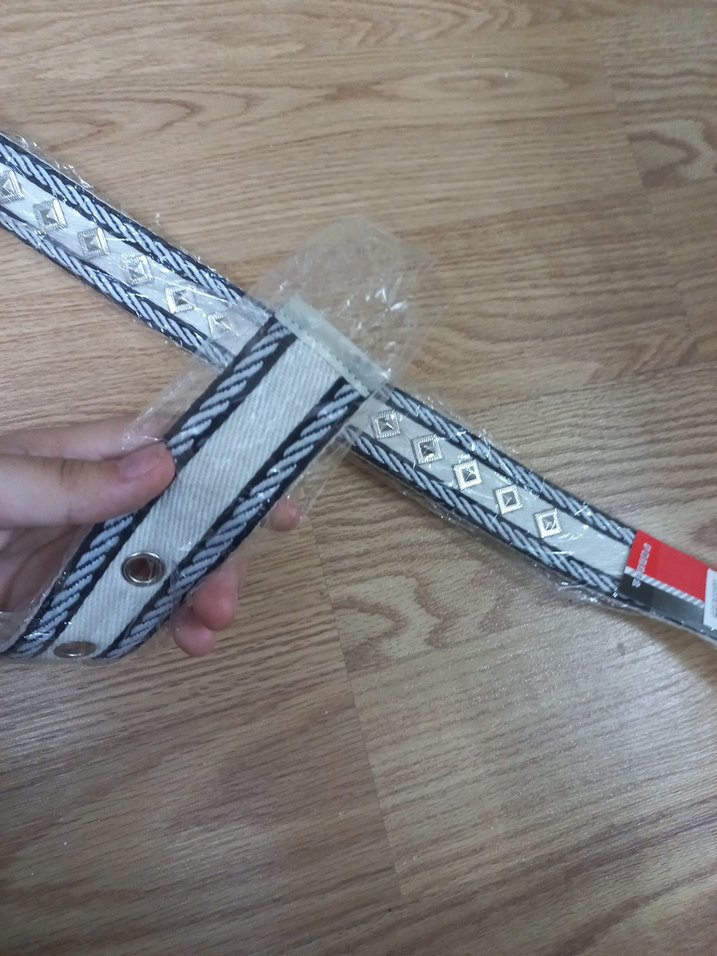 Gri Rock Punk Kadın Kemer - Görsel 2