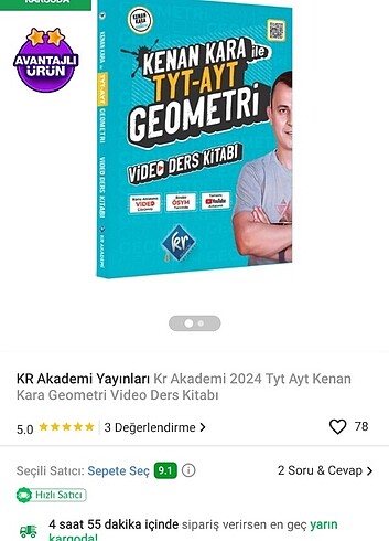 Kenan kara tyt-ayt geometri video ders kitabı