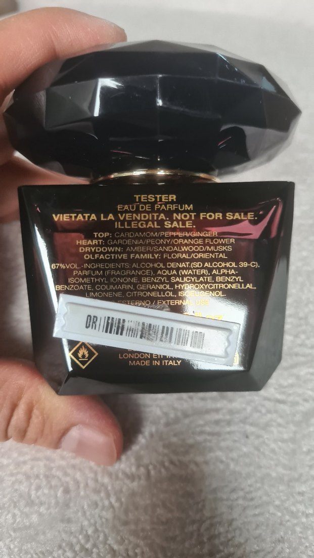 Versace Crystal Noir 90ml Orjinal iade garantilidir. - Görsel 4