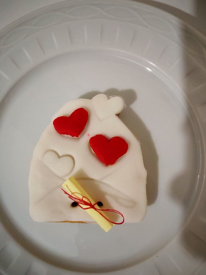 Şeker hamuru hediye kurabiye hediyelik kurabiye sevgililer günü - Görsel 3