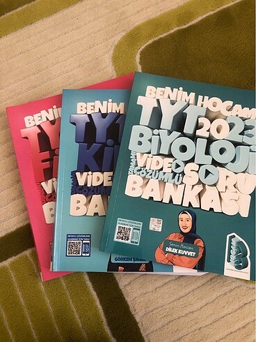 Benim hocam soru bankası fizik,kimya,biyoloji