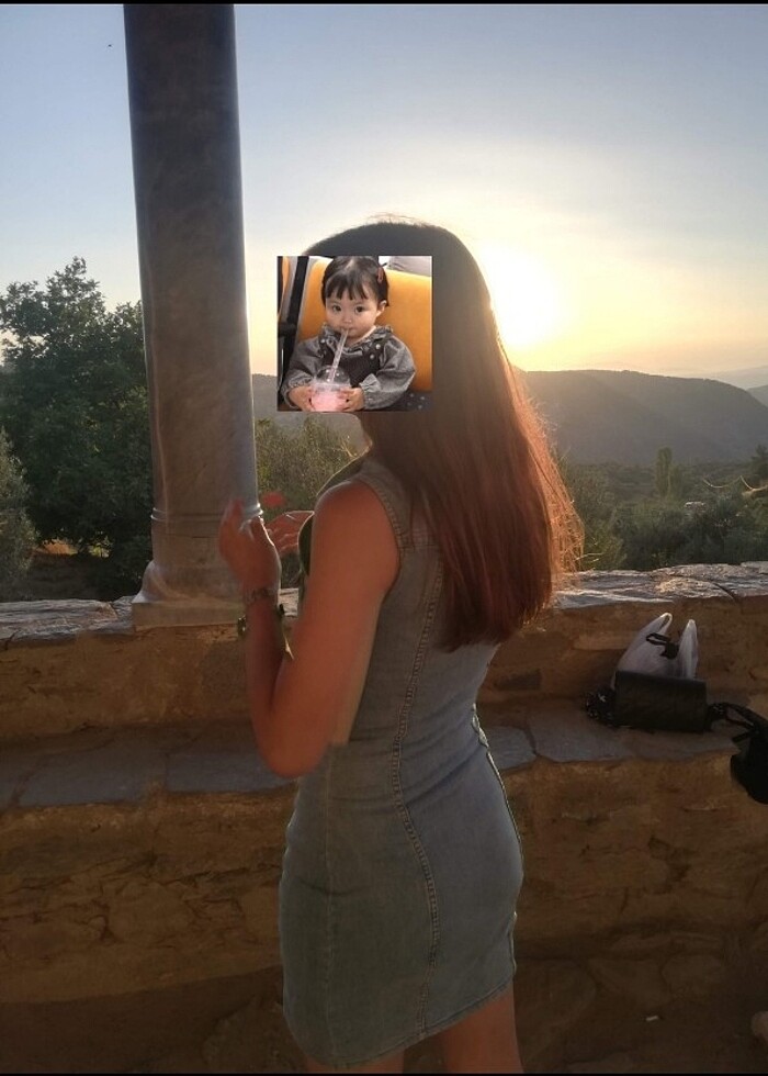 H&M kot elbise - Görsel 4