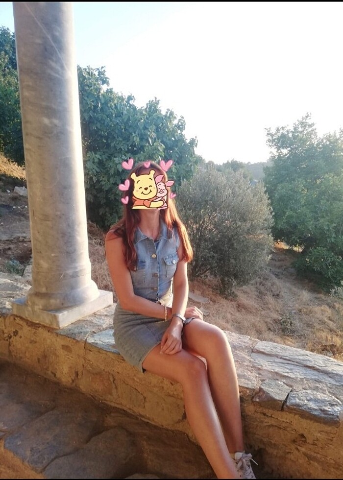 H&M kot elbise - Görsel 5