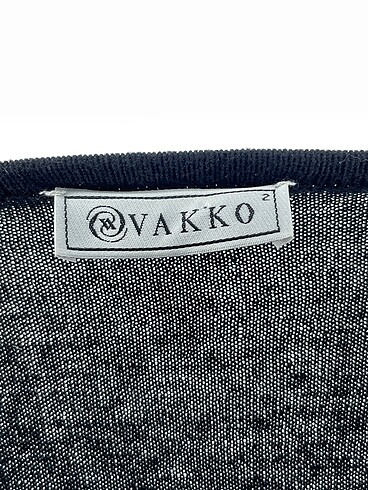 m Beden siyah Renk Vakko Kazak / Triko %70 İndirimli.