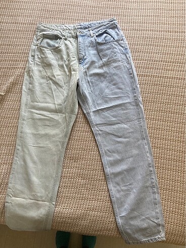 Ragged jeans mom kot pantolon