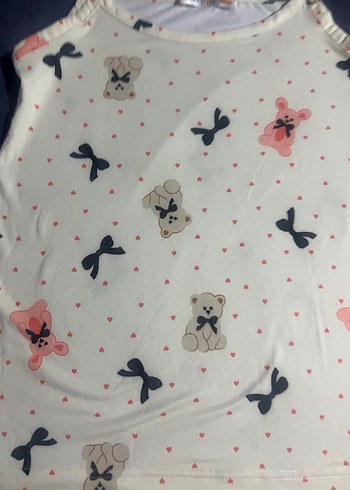 Diğer Sıcak Desenli Mini Kadın Pijama Takımı
