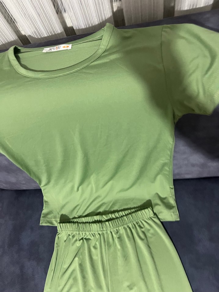 Yeşil  Pijama Takımı - Görsel 3