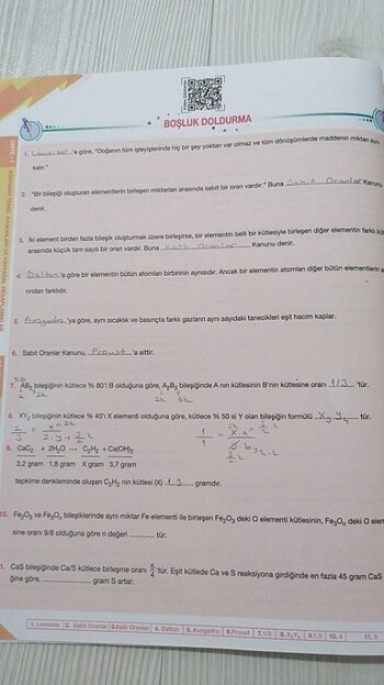 Beden Renk Palme Yayınları 10. Sınıf Fen Lisesi Kimya Soru Kitabı