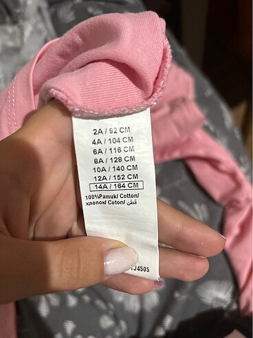 13-14 Yaş Beden Guess kız çocuk uzun kollu