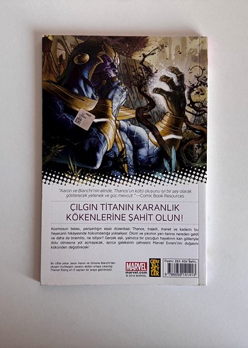 Thanos: Yükseliyor Marvel Çizgi Roman