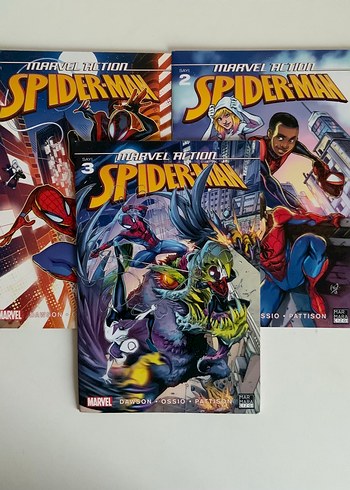 Marvel Action Spider-Man Çizgi Roman Seti