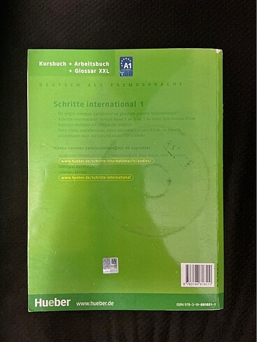 SCHRITTE INTERNATIONAL 1 (A1.1) HUEBER