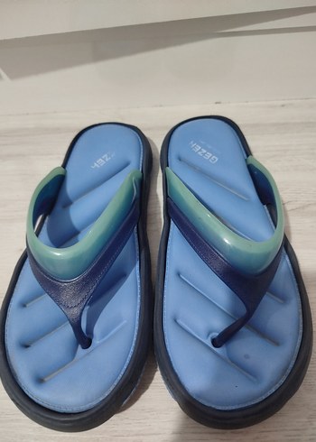 Mavi Erkek Plaj Terliği - Görsel 3