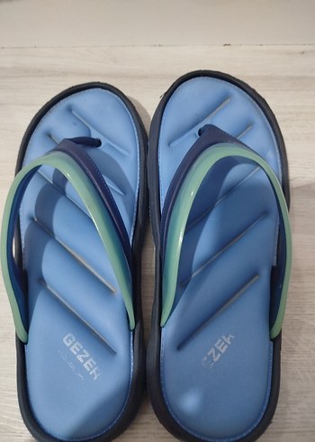 Mavi Erkek Plaj Terliği - Görsel 2