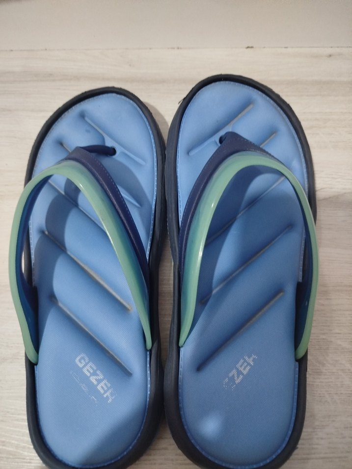 Mavi Erkek Plaj Terliği - Görsel 2