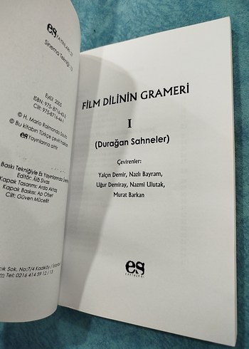 Film Dili ve Sinema Teknikleri Kitapları Üniversitesi Kitapları - Görsel 3