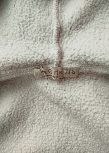 Kız Çocuk Gri Kapüşonlu Fermuarlı Yelek - Görsel 4