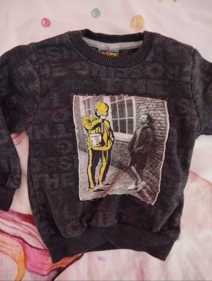 2 Tane Erkek Çocuk Sweatshirt - Görsel 2