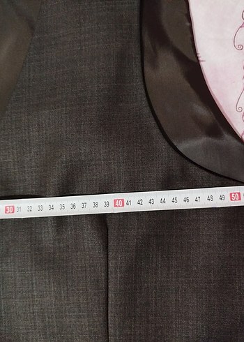 Erkek Siyah Takım Elbise Yeleği - Görsel 3