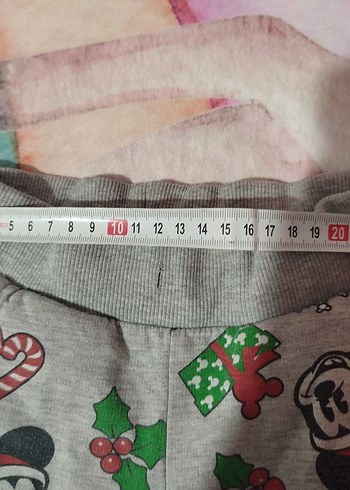 Mickey Desenli Gri Kışlık Çocuk Pijama Takımı - Görsel 6