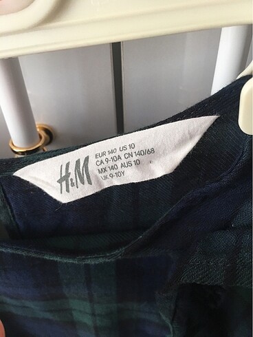 H&M Koyu yeşil kız ???? elbisesi