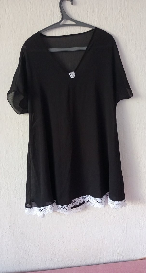 iç gösteren ince çok amaçlı elbise - Görsel 2