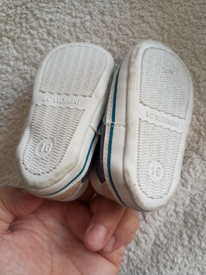 Mavi Erkek Bebek İlk Adım Ayakkabısı - Görsel 2