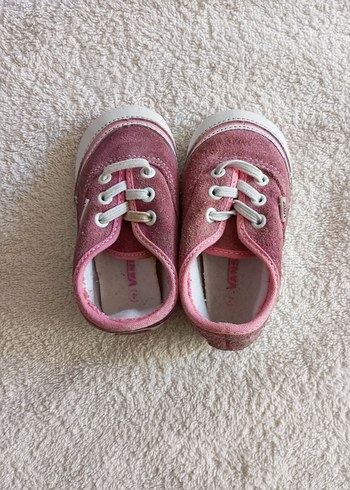 Kız Çocuk Pembe Cırtlı Spor Ayakkabı - Görsel 2