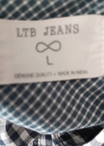 Gri Kareli Uzun Kollu Pamuklu Erkek Gömlek - Görsel 3