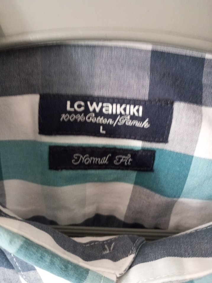 Erkek Renkli Kareli Kısa Kollu Gömlek - Görsel 3