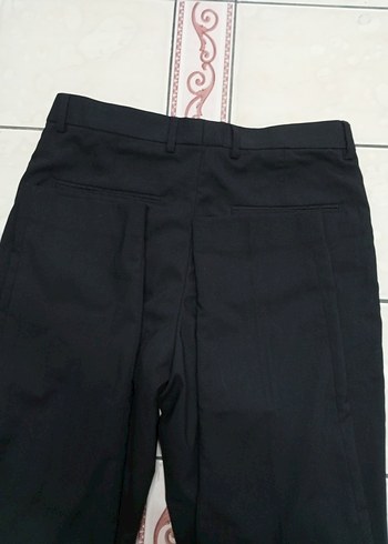 Erkek Siyah Ofis Pantolonu Regular Fit - Görsel 4