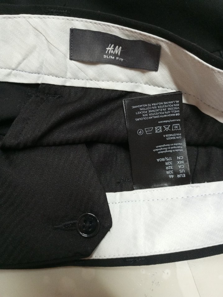 Erkek Siyah Ofis Pantolonu Regular Fit - Görsel 5