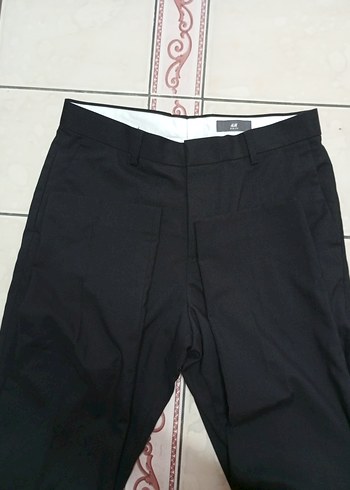 Siyah Regular Fit Ofis Pantolonu - Görsel 2
