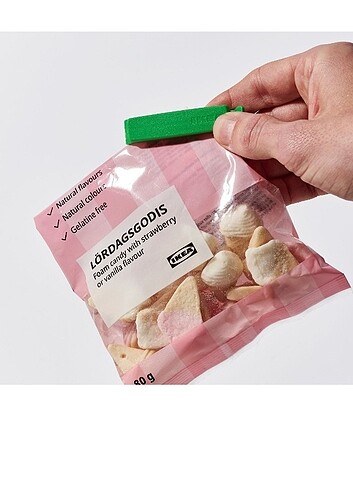Ikea Ikea poşet klipsi