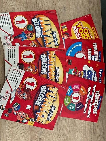 Kırmızı Beyaz Yayınları 1. Sınıf Kitap Set