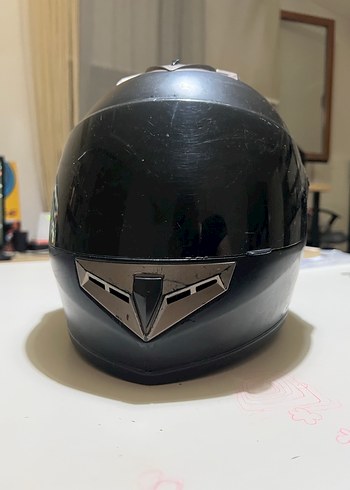 Siyah Vizörlü kask - Görsel 4