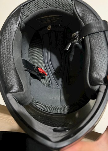 Siyah Vizörlü kask - Görsel 5