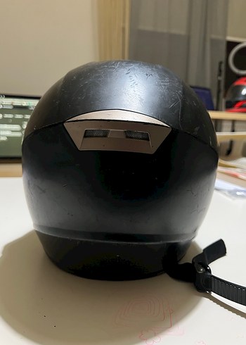 Siyah Vizörlü kask - Görsel 2