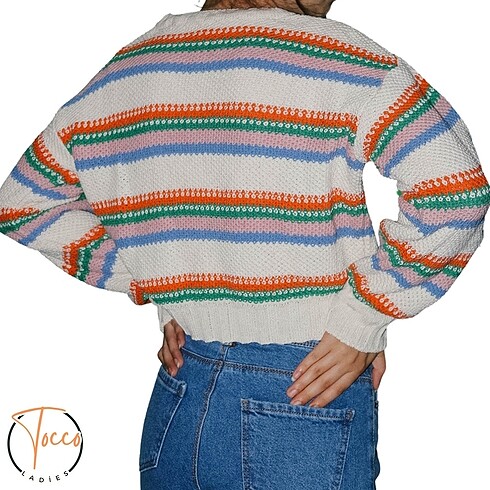 m Beden TRİKO CROP TOP
