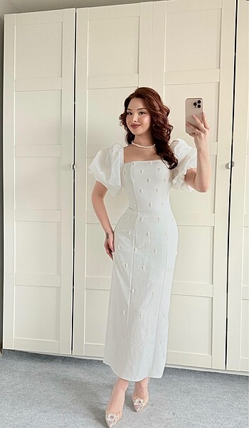 l Beden beyaz Renk Nişan söz nikah elbise