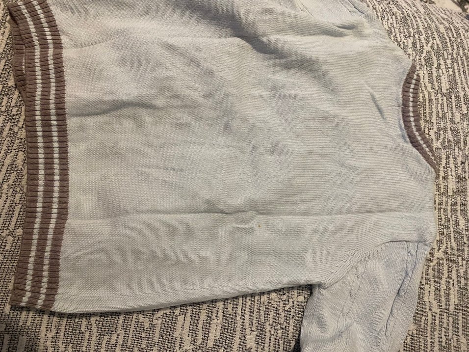 Erkek Çocuk Düğmeli Gri Hırka - Görsel 2