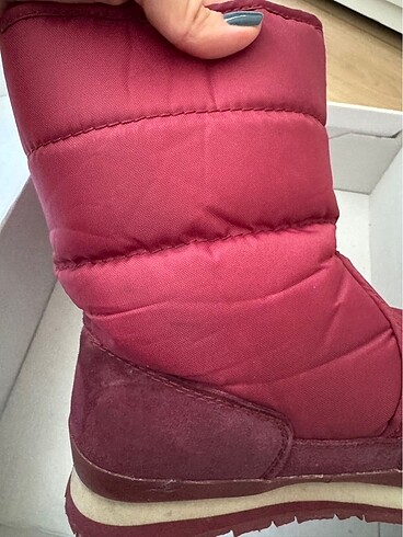 36 Beden bordo Renk Rubber Duck Bordo Kar Botu
