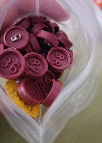 Tombala Taşları 90 Tane - Görsel 2