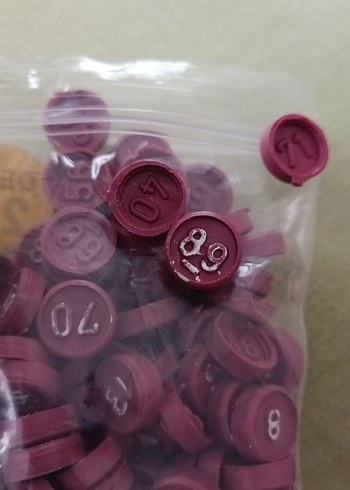 Tombala Taşları 90 Tane - Görsel 3