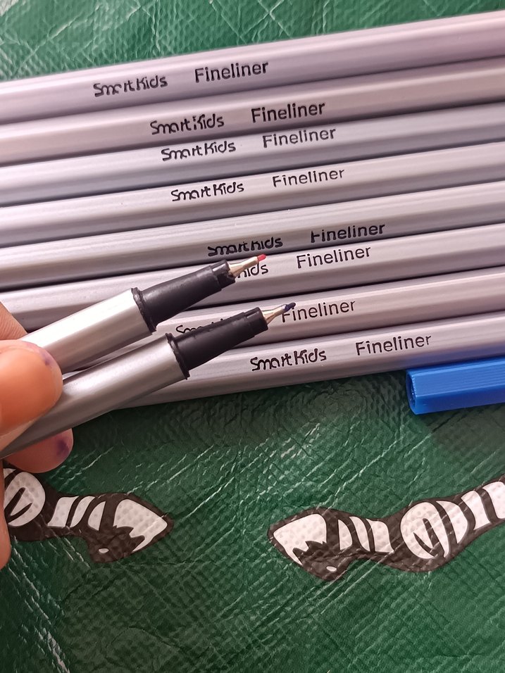 Renkli 10'lu İnce Uçlu Kalem Seti - Görsel 5