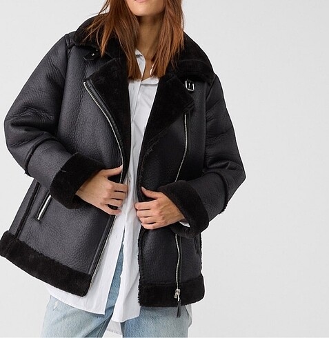 Stradivarius biker mont